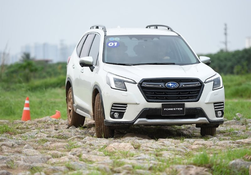 Subaru tổ chức lái thử offroad tại Hà Nội: ‘hành’ chiếc Forester tới bến, nhiều bài lần đầu xuất hiện- Ảnh 4.