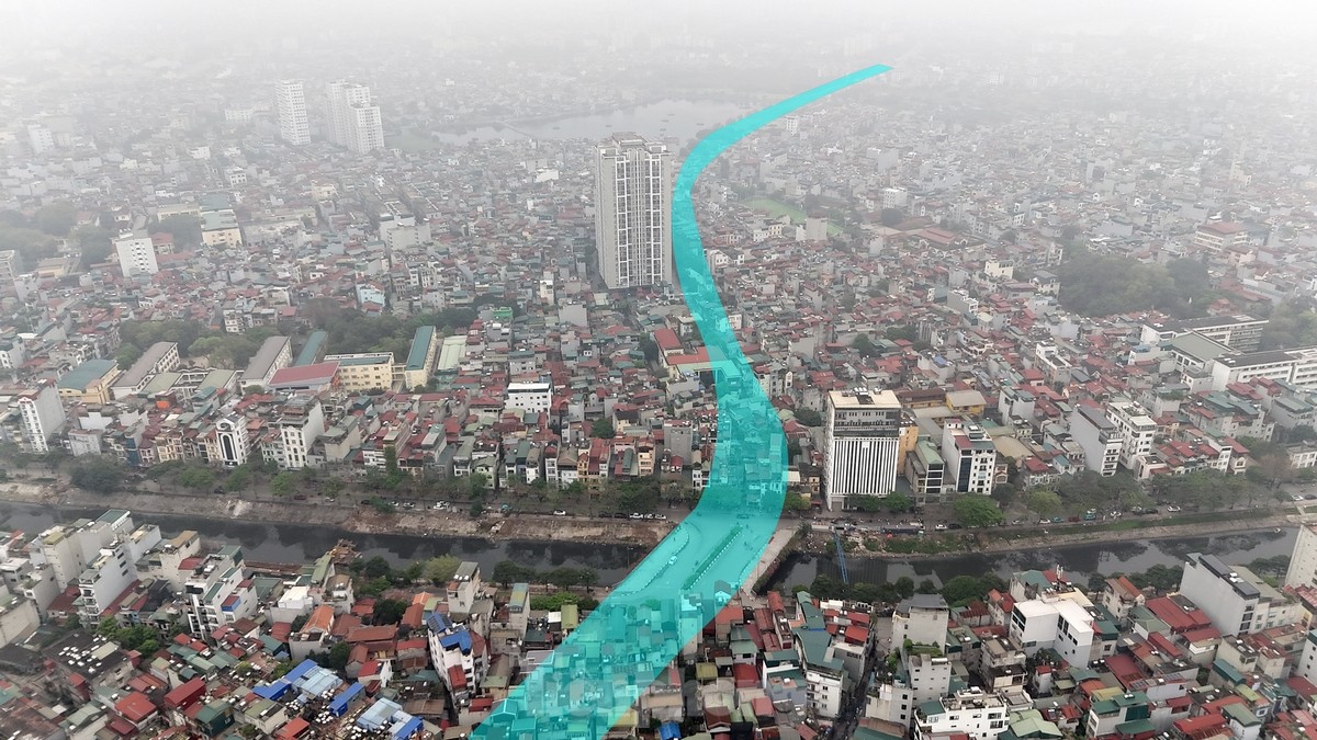 Toàn cảnh đường vành đai 2,5 được Hà Nội đầu tư 2.500 tỷ đồng làm đoạn Nguyễn Trãi - Đầm Hồng- Ảnh 4.