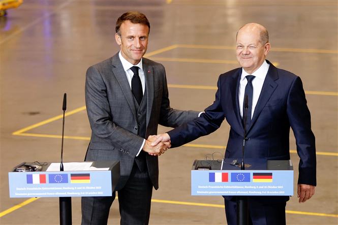 Đức và Pháp kêu gọi tái cân bằng thương mại với Trung Quốc- Ảnh 1.