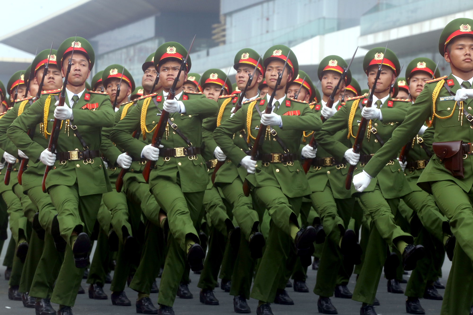 Hình ảnh chưa từng có trong lịch sử CSCĐ Việt Nam: 5.000 chiến sĩ, 100 xe đặc chủng cùng phô diễn sức mạnh- Ảnh 7.