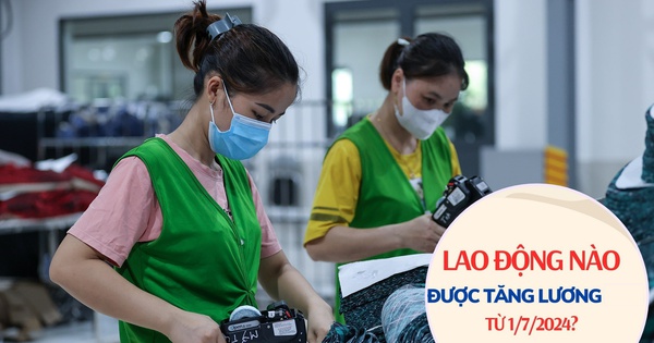 Nhiều người lao động sẽ được tăng lương 2 lần từ ngày 1/7/2024?