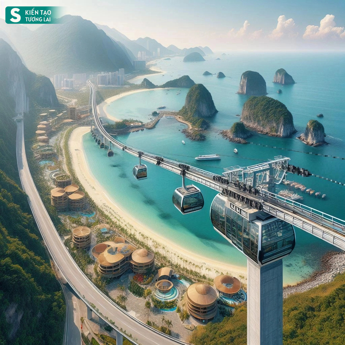 Thành phố duy nhất ở Việt Nam giáp Trung Quốc có biển đẹp, tương lai có sân bay taxi, đường sắt hiện đại- Ảnh 11.