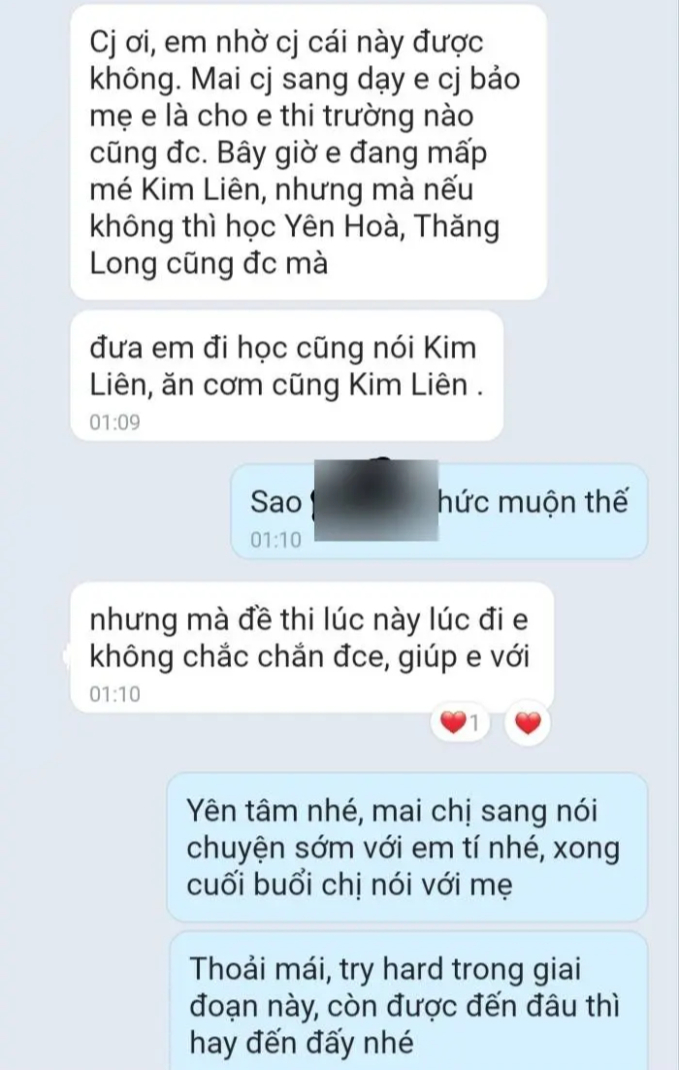 Đoạn tin nhắn được hàng ngàn phụ huynh Hà Nội bàn luận 