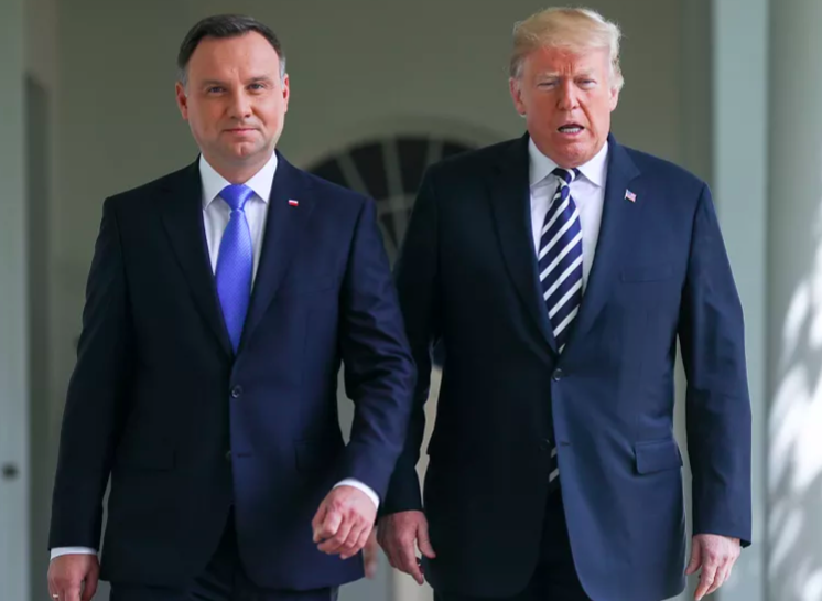 Cuộc gặp riêng của Tổng thống Ba Lan và ông Trump tại New York- Ảnh 1.