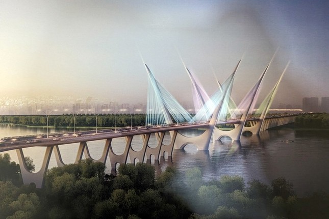 Hà Nội lên kế hoạch khởi công 2 cầu bắc qua sông Hồng trong năm 2024- Ảnh 2.