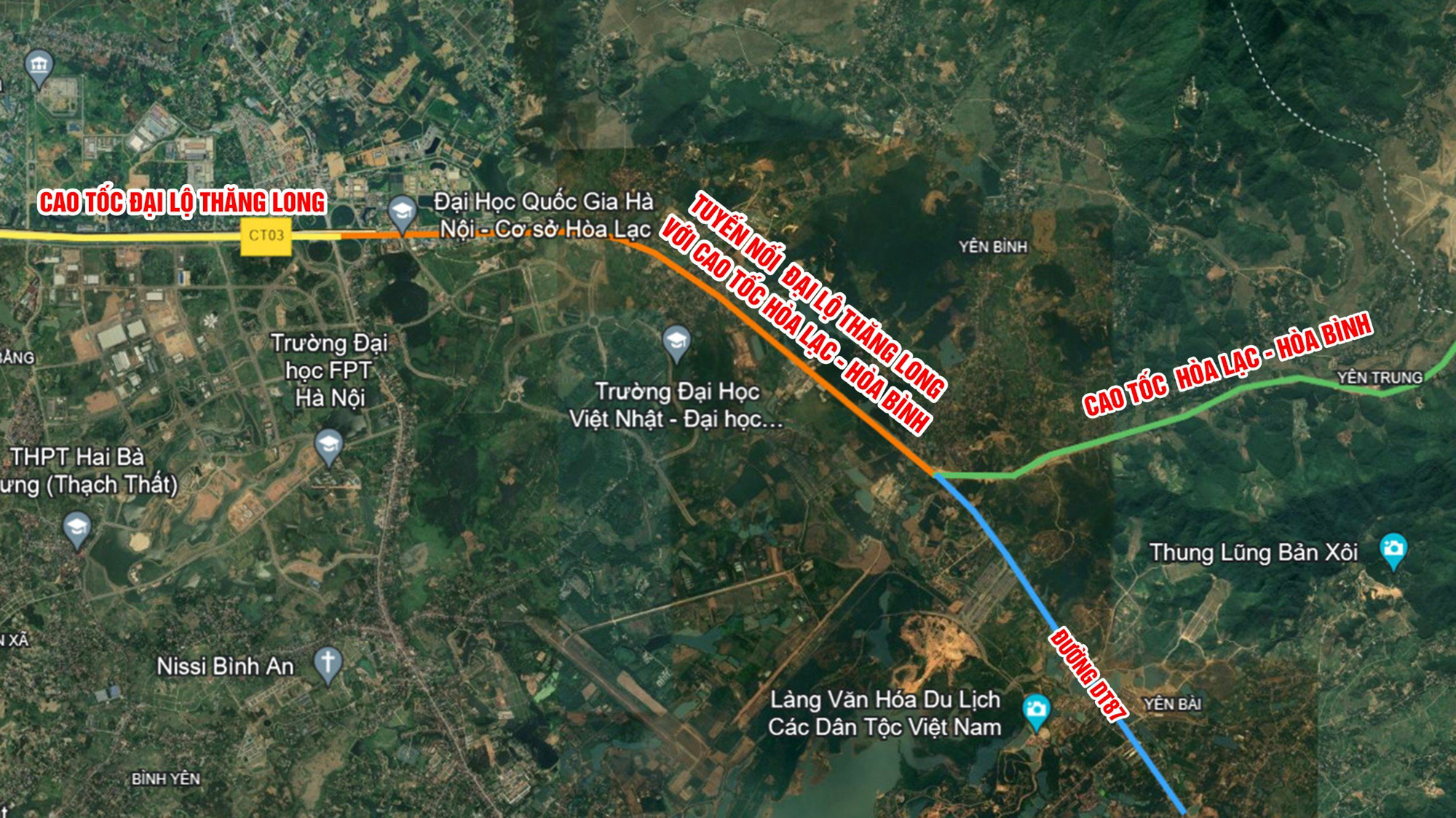 Tuyến đường 5.200 tỷ, rộng 180 m nối 2 cao tốc ở Hà Nội - Ảnh 1.