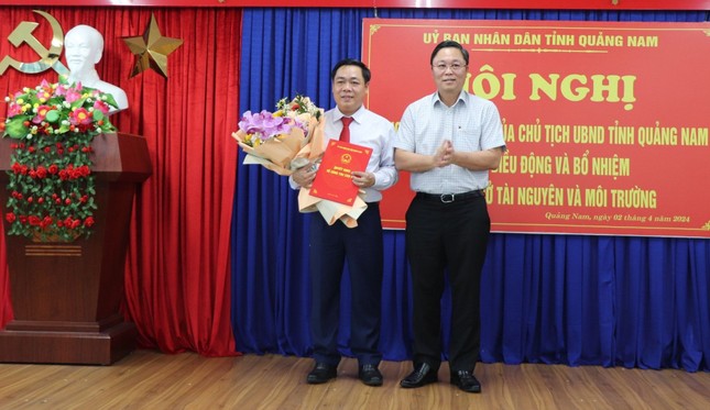 Quảng Nam có tân Giám đốc Sở Tài nguyên và Môi trường- Ảnh 1.