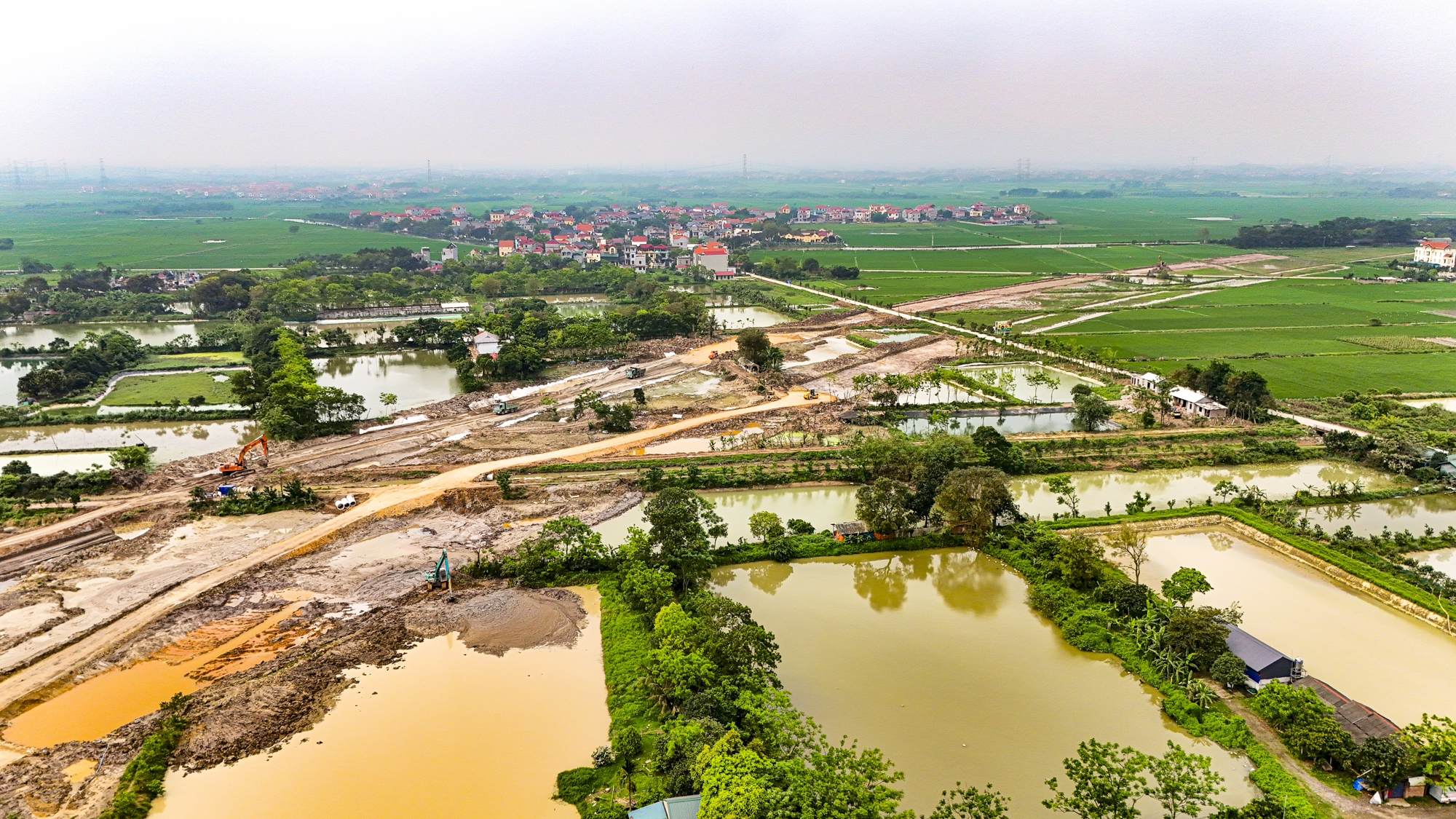 Toàn cảnh hàng chục mũi thi công trên siêu dự án 86.000 tỷ ở Bắc Ninh- Ảnh 6.