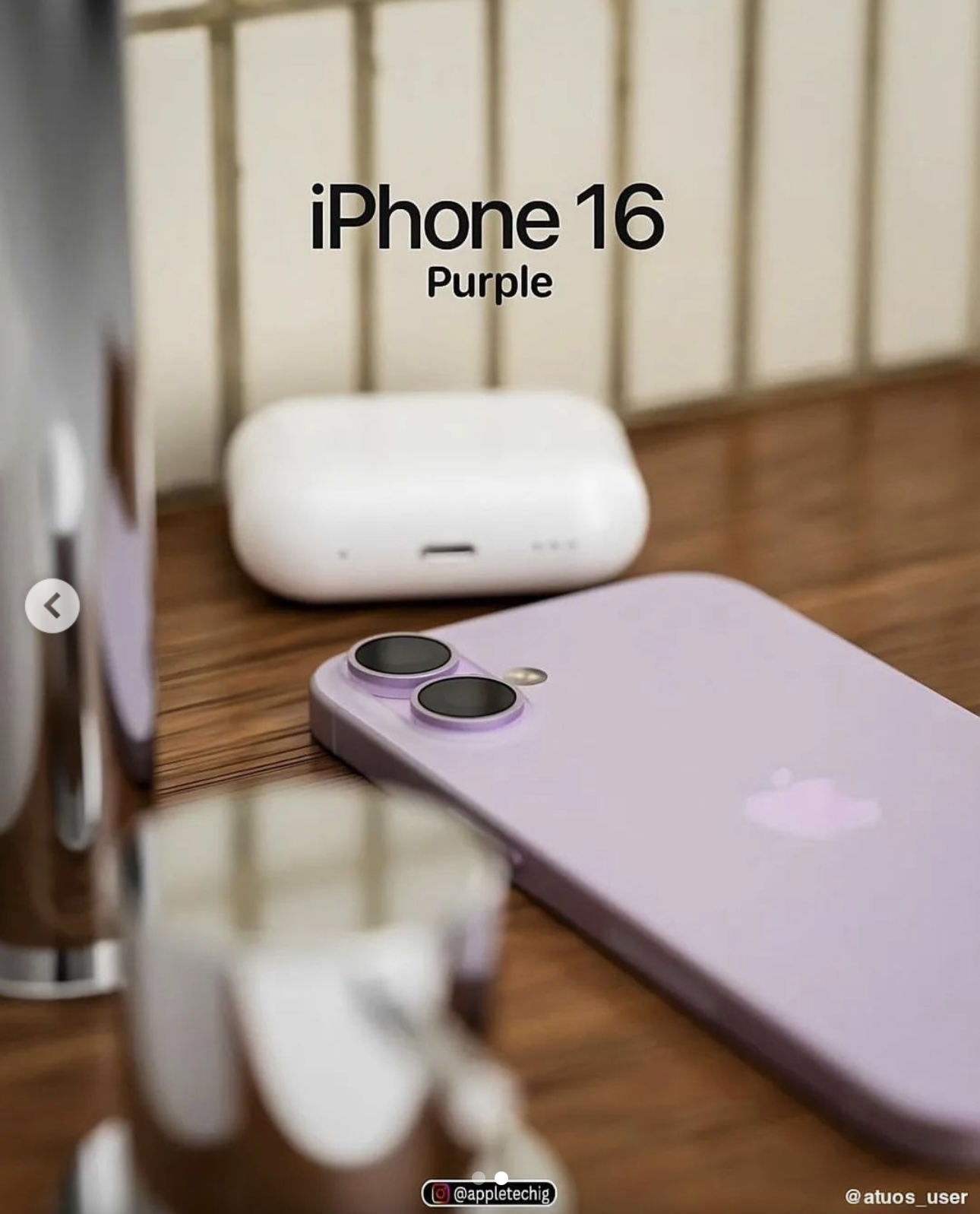 iPhone 16 màu tím đẹp lịm tim, thiết kế cụm camera mới!- Ảnh 2.
