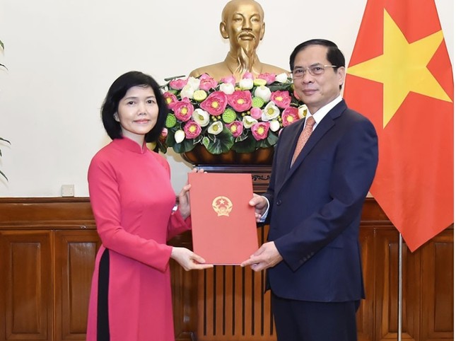 Bộ trưởng Ngoại giao Bùi Thanh Sơn bổ nhiệm hai Tổng Lãnh sự Việt Nam ở nước ngoài- Ảnh 2.