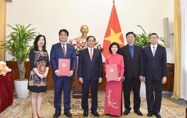 Bộ trưởng Ngoại giao Bùi Thanh Sơn bổ nhiệm hai Tổng Lãnh sự Việt Nam ở nước ngoài- Ảnh 3.