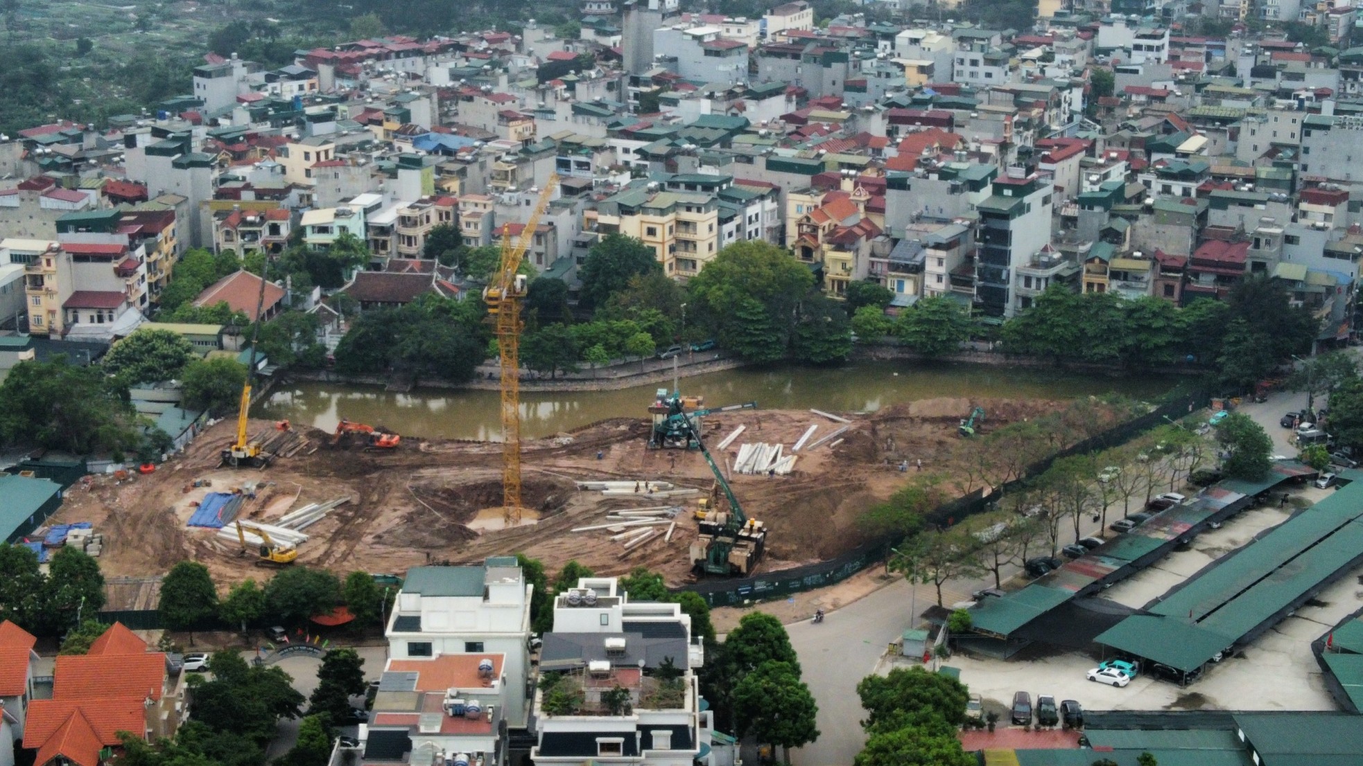 Khu đất 'mọc' bãi xe lậu nơi phường đông dân nhất Hà Nội chuẩn bị xây trường học- Ảnh 9.