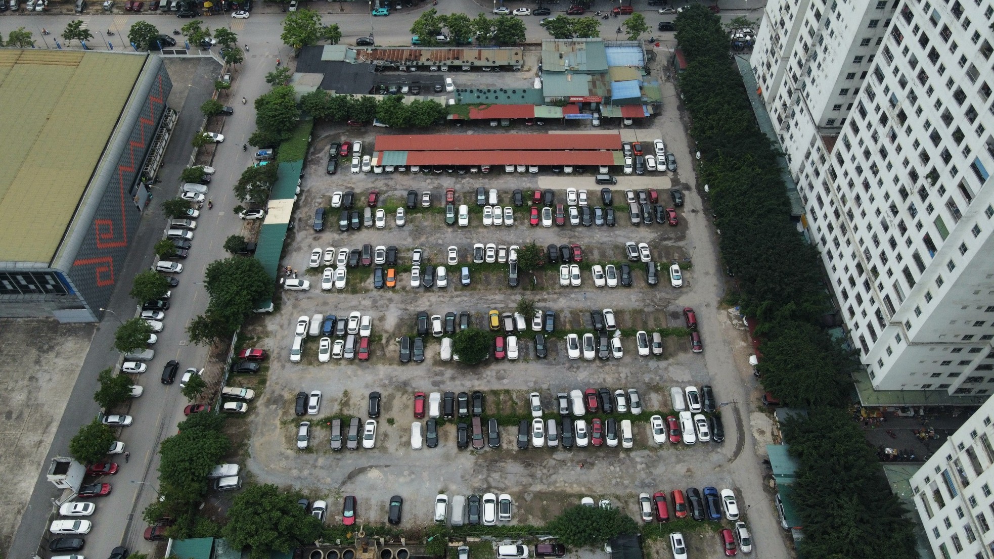 Khu đất 'mọc' bãi xe lậu nơi phường đông dân nhất Hà Nội chuẩn bị xây trường học- Ảnh 3.