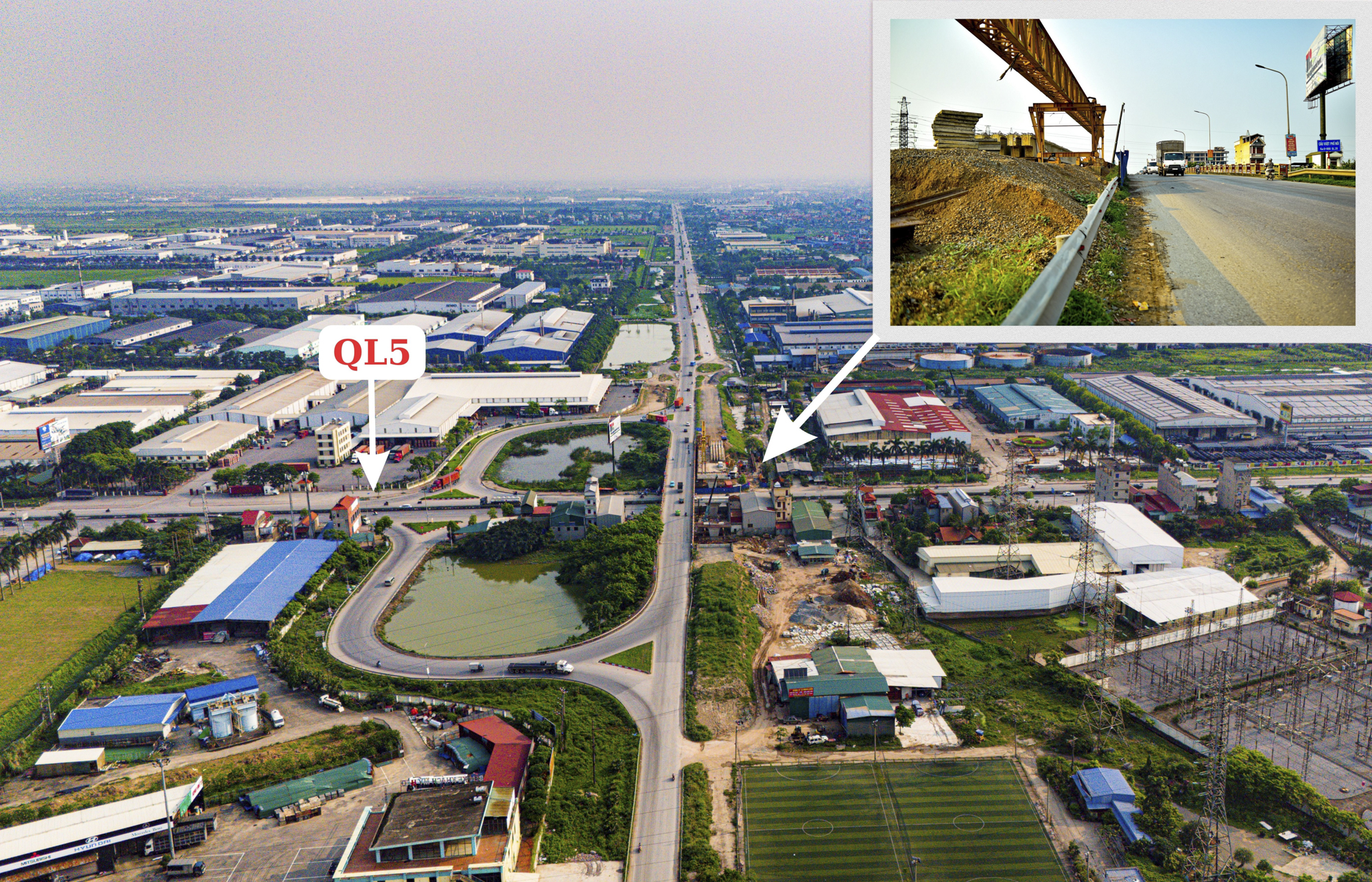 Toàn cảnh tuyến đường gần 3.000 tỷ sắp hoàn thành, kết nối hàng loạt khu công nghiệp, khu đô thị lớn ở Hưng Yên- Ảnh 10.