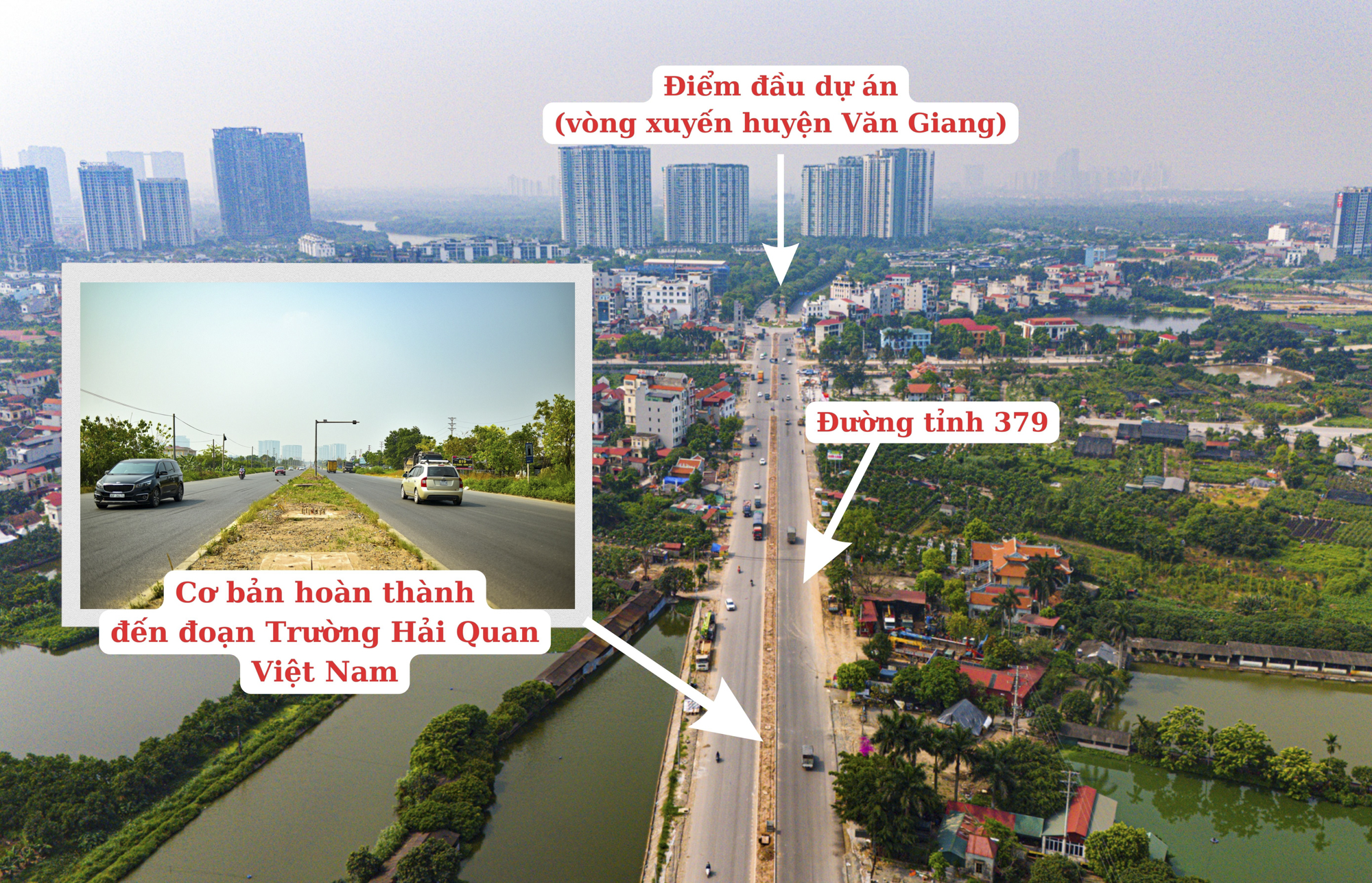 Toàn cảnh tuyến đường gần 3.000 tỷ sắp hoàn thành, kết nối hàng loạt khu công nghiệp, khu đô thị lớn ở Hưng Yên- Ảnh 5.