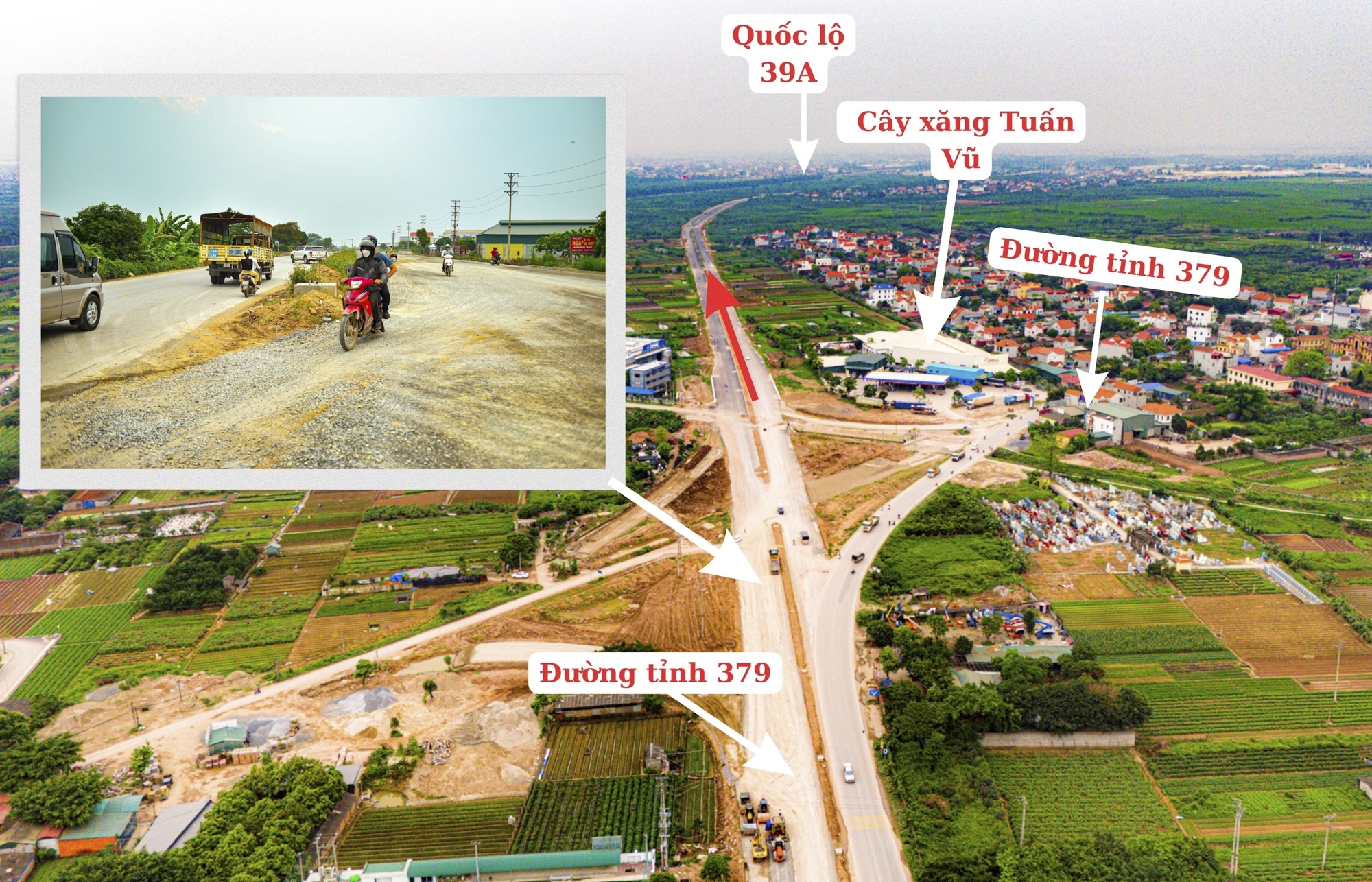 Toàn cảnh tuyến đường gần 3.000 tỷ sắp hoàn thành, kết nối hàng loạt khu công nghiệp, khu đô thị lớn ở Hưng Yên- Ảnh 6.