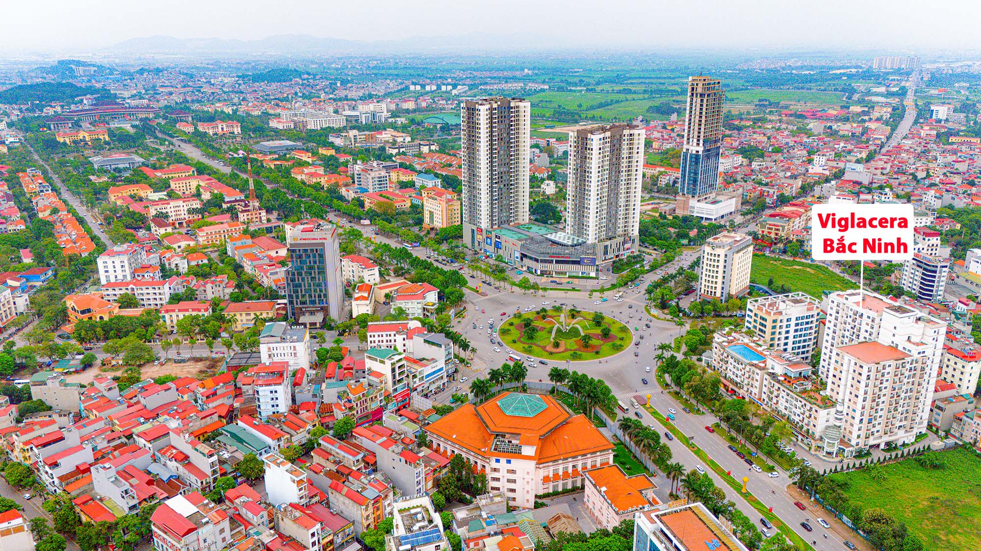 Khu vực trung tâm của trung tâm tỉnh sắp lên thành phố: Có khu hành chính độc đáo bậc nhất Việt Nam; Vingroup, Vietcombank phô diễn vị thế- Ảnh 7.