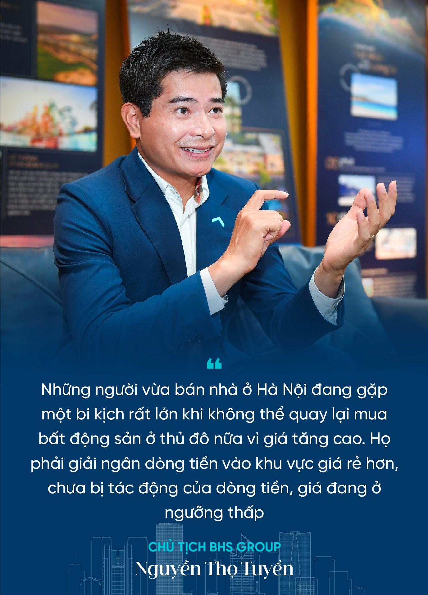 Chủ tịch BHS Group Nguyễn Thọ Tuyển: Dòng tiền lớn như một quả bom nguyên tử đang “hâm nóng” bất động sản Hà Nội, tiếp theo sẽ kích nổ hàng loạt khu vực- Ảnh 5.