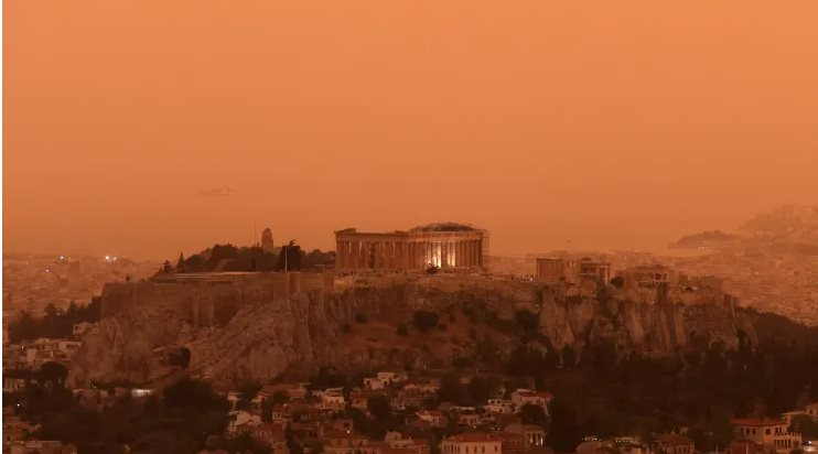 Thủ đô một quốc gia bất ngờ chuyển sang màu đỏ cam như trong phim viễn tưởng: Điều gì phía sau hiện tượng kỳ thú này?- Ảnh 4.