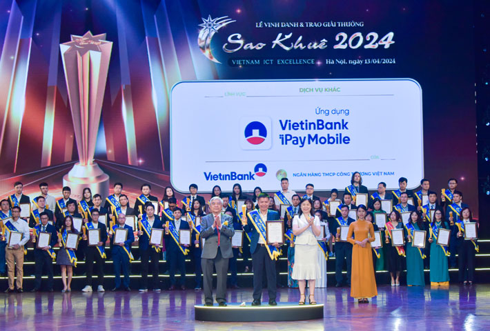 VietinBank đạt 2 Giải thưởng Sao Khuê năm 2024- Ảnh 1.