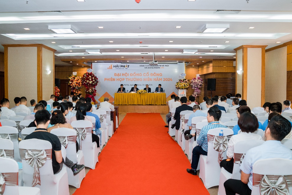 ĐHCĐ Hải Phát Invest: Đồng loạt triển khai các dự án tại Quảng Ninh, Hòa Bình, Bắc Giang, Cao Bằng...trong năm 2024- Ảnh 1.