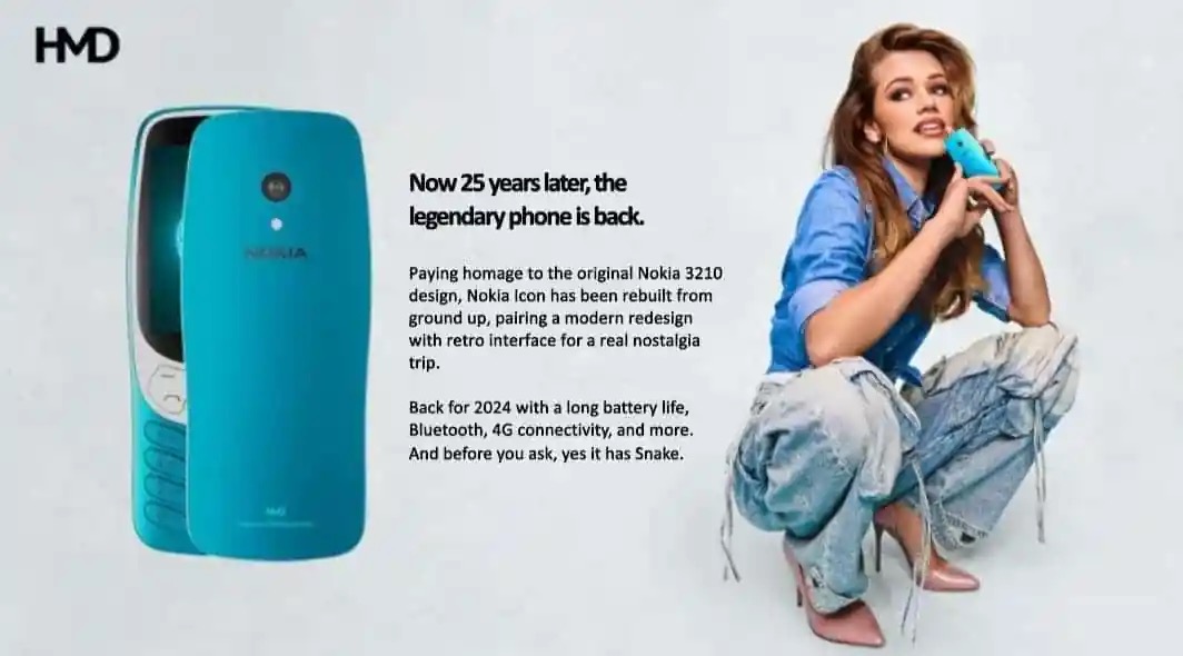 Nokia 3210 (2024) rò rỉ: 