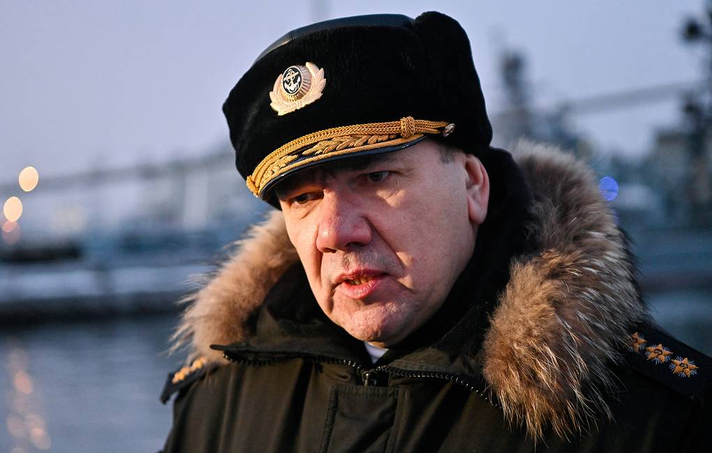 Tân Tư lệnh Hải quân Nga  Alexander Moiseyev. Ảnh: Tass