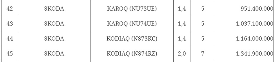 Skoda Karoq, Kodiaq giảm tới 124 triệu chi phí lăn bánh: Giá khởi điểm thực tế còn hơn 880 triệu, dễ cạnh tranh nhóm CX-5, Tucson- Ảnh 2.