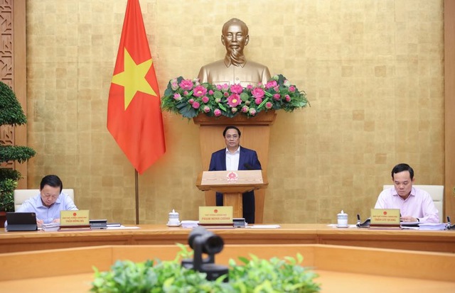 Thủ tướng Phạm Minh Chính chủ trì phiên họp Chính phủ- Ảnh 1.
