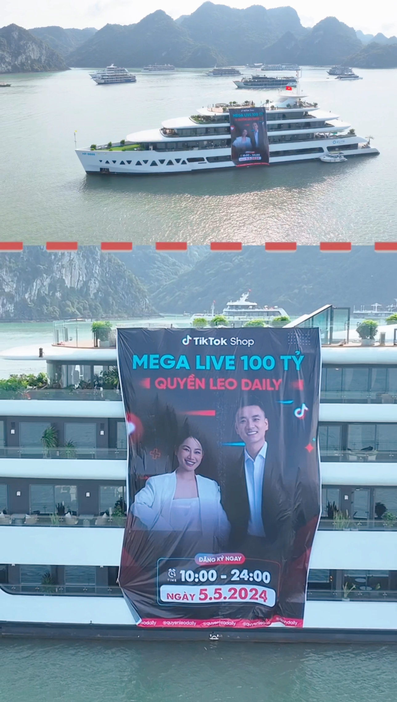 Chủ 1 kênh TikTok công bố phiên livestream phá vỡ kỷ lục Đông Nam Á: Nhận tài trợ 1 triệu đô, doanh thu kỳ vọng đạt 100 tỷ đồng, thuê hẳn du thuyền 5 sao để làm chiến dịch- Ảnh 1.