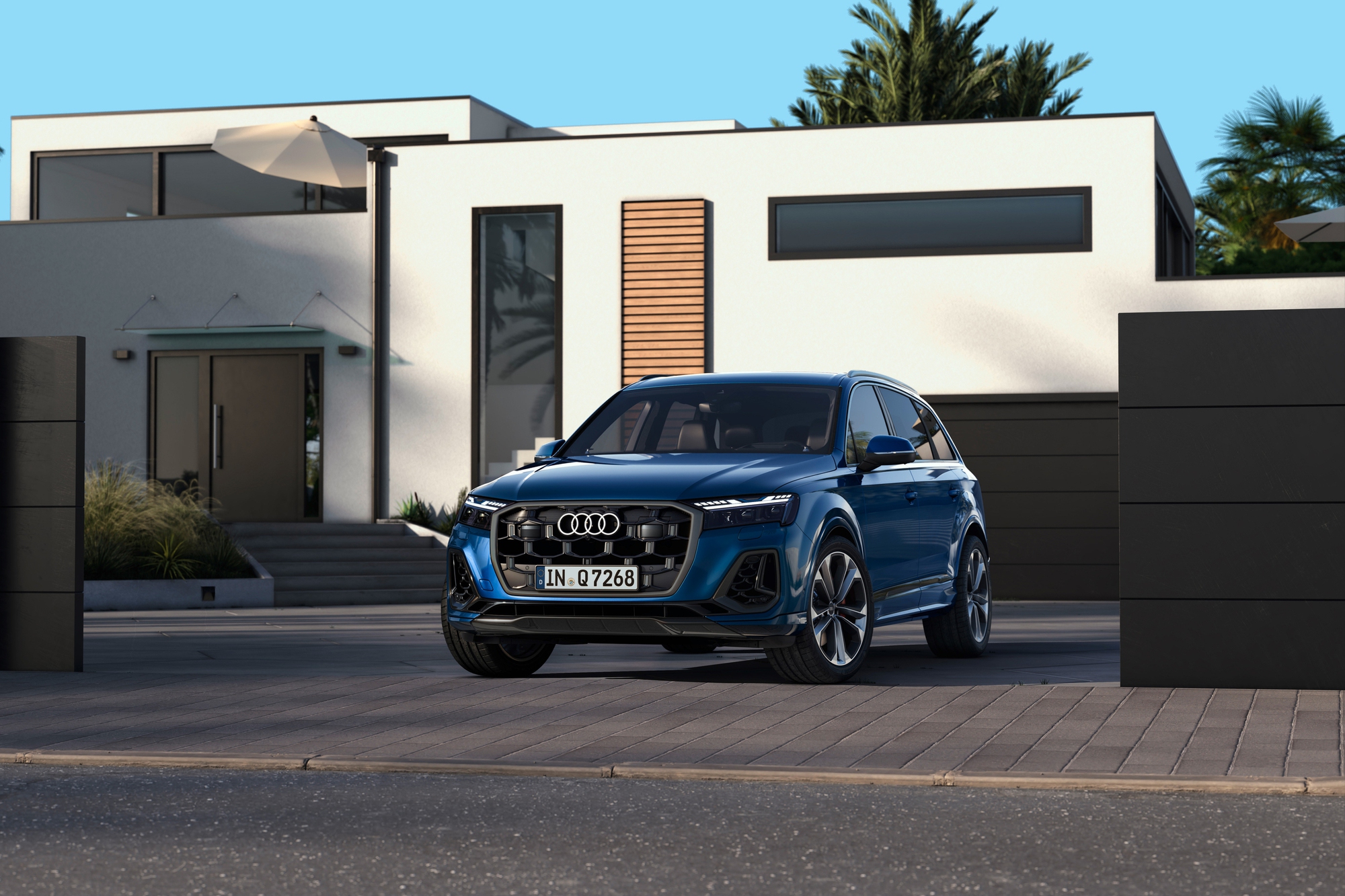 Audi Q7 2024 về Việt Nam tháng 6: Giá từ 3,4 tỷ, có tùy chọn cá nhân hóa, thêm công nghệ đấu X5, GLE- Ảnh 1.