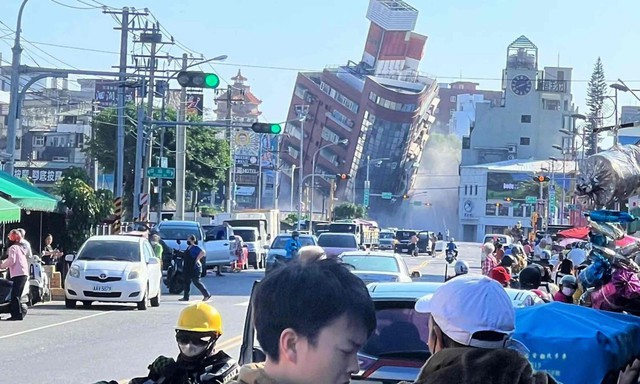 Chưa có lao động Việt Nam nào thương vong sau vụ động đất ở Đài Loan- Ảnh 1.