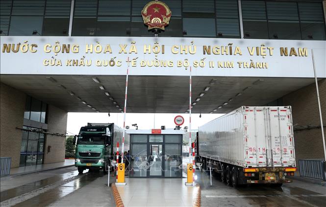 Kim ngạch xuất nhập khẩu qua cửa khẩu Lào Cai đạt trên 530 triệu USD- Ảnh 1.