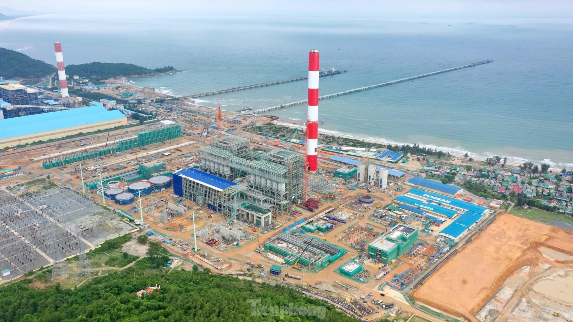 Cận cảnh công trường nhà máy Nhiệt điện 2,2 tỷ USD ở Hà Tĩnh- Ảnh 1.