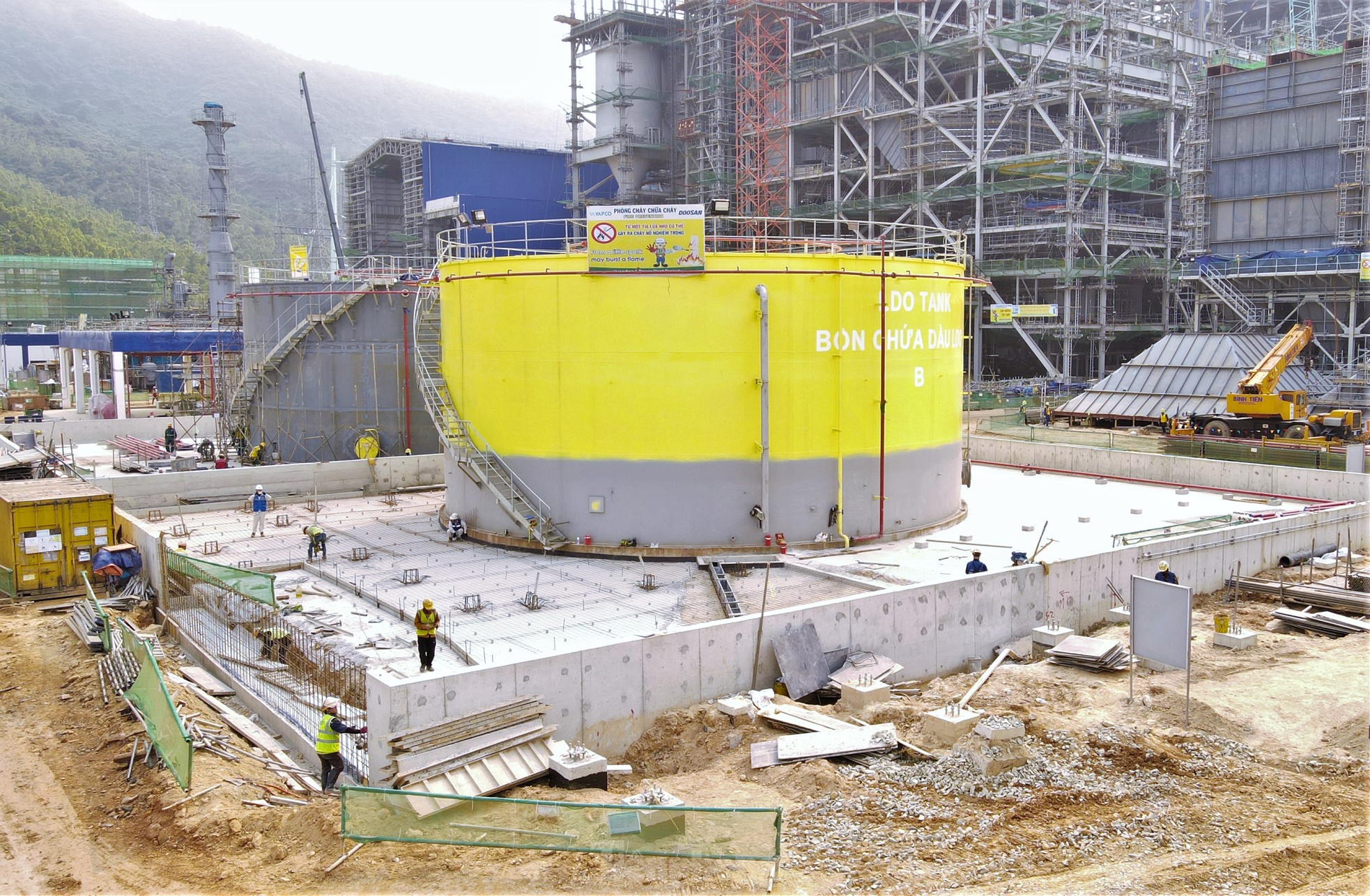Cận cảnh công trường nhà máy Nhiệt điện 2,2 tỷ USD ở Hà Tĩnh- Ảnh 6.