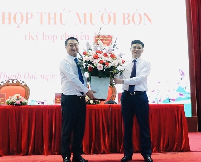 Hà Nội: Phó Bí thư huyện làm Chủ tịch HĐND huyện Thanh Oai- Ảnh 1.