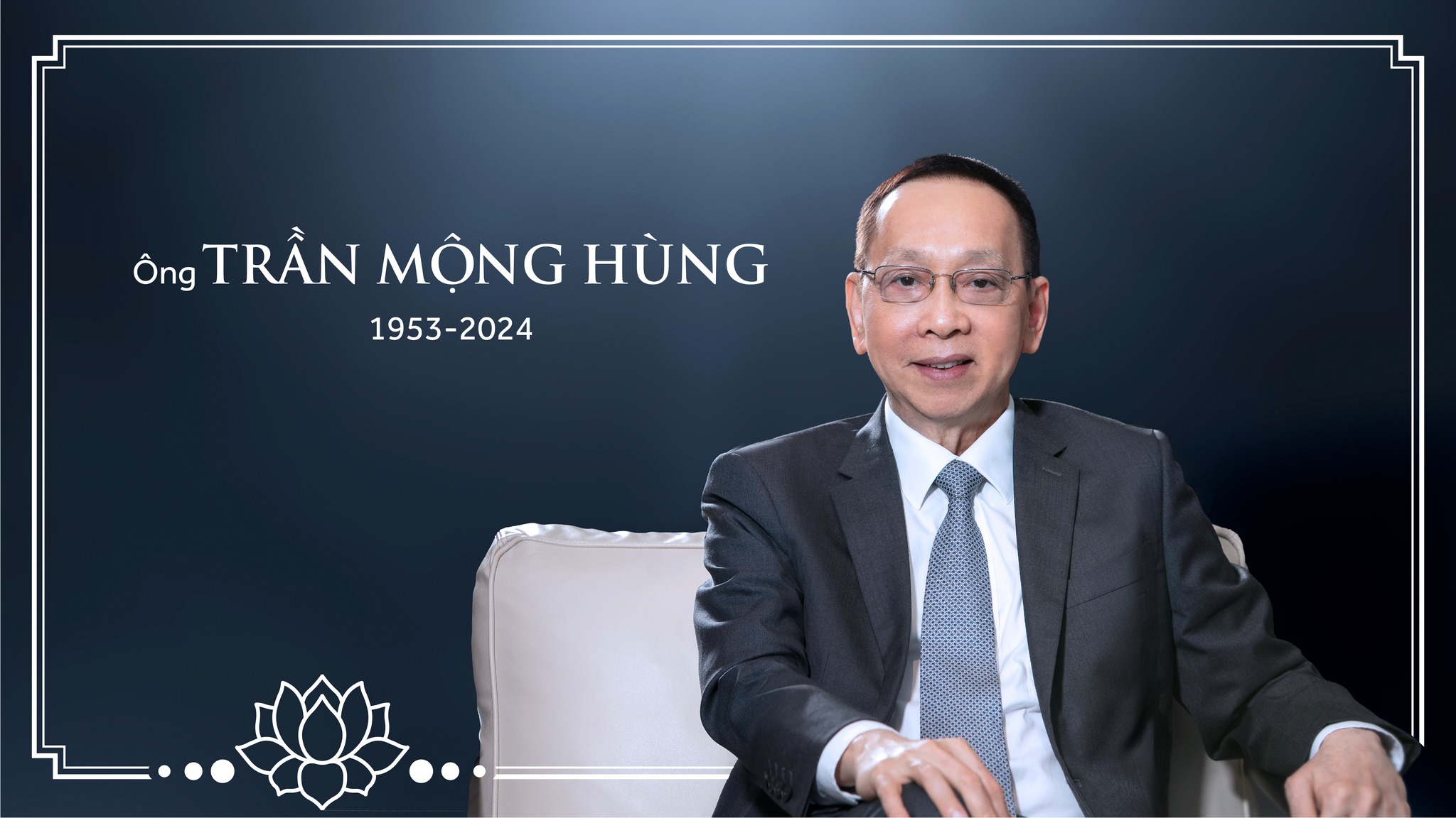 Ông Trần Mộng Hùng - Người sáng lập ACB đã qua đời ở tuổi 72- Ảnh 1.