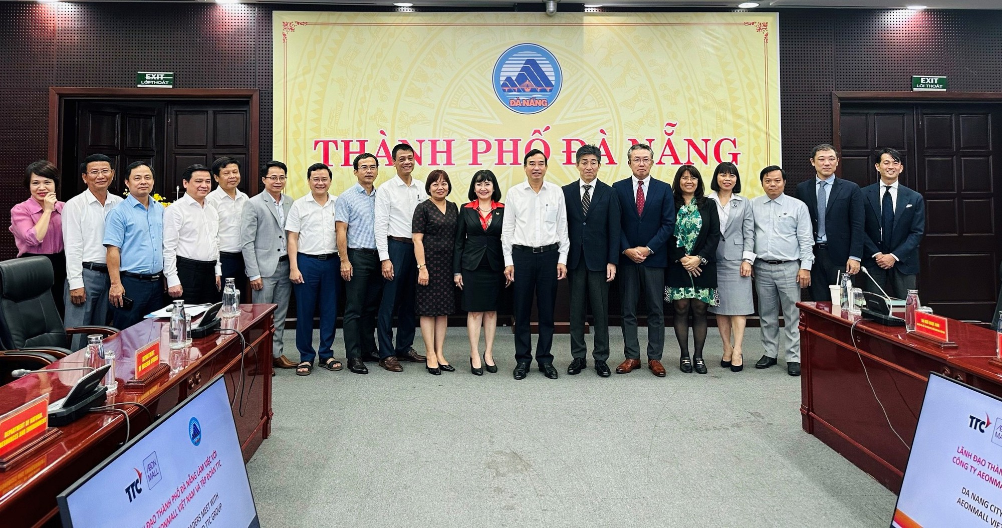 Lãnh đạo TP Đà Nẵng làm việc với AEONMALL Việt Nam và Tập đoàn TTC- Ảnh 2.