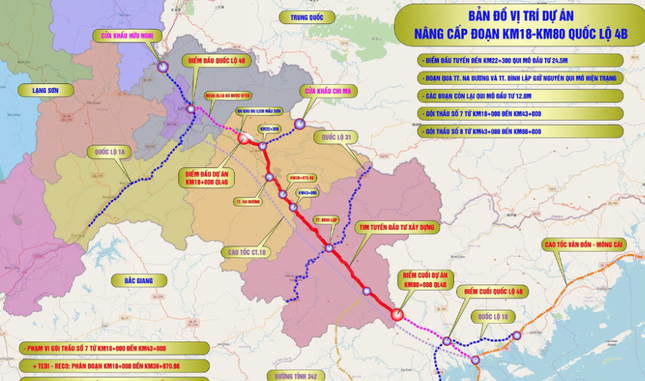 Lạng Sơn thành lập Tổ công tác kiểm tra dự án nâng cấp quốc lộ 4B- Ảnh 1.