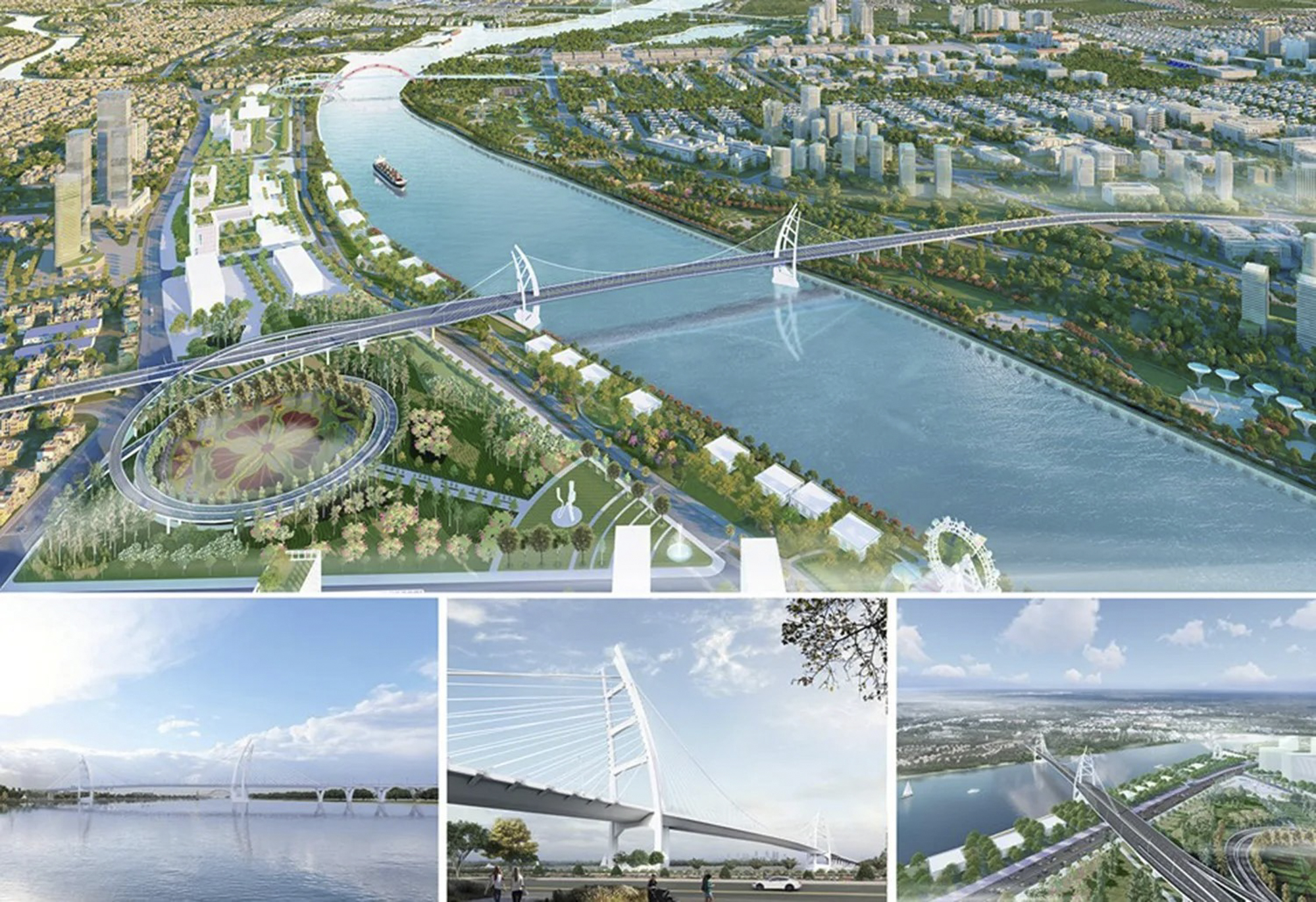 Toàn cảnh khu vực sẽ được xây cầu hơn 6.300 tỷ, kết nối trung tâm cũ và trung tâm mới của Hải Phòng- Ảnh 3.
