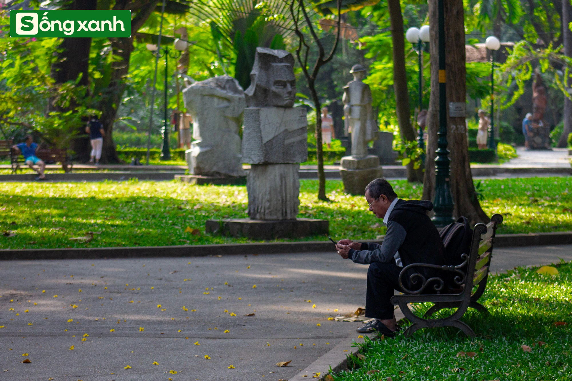 Những 'khu rừng' xanh mát quý như ngọc ở thành phố giàu có và đông dân nhất Việt Nam- Ảnh 6.