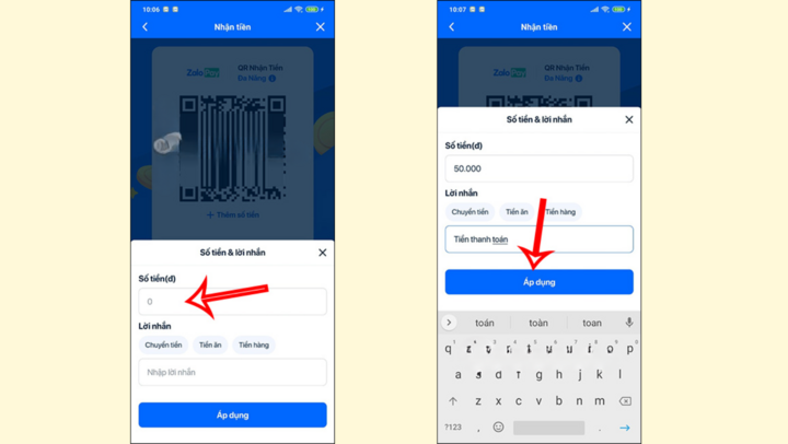 Cách tạo mã QR có sẵn số tiền trên ZaloPay- Ảnh 3.