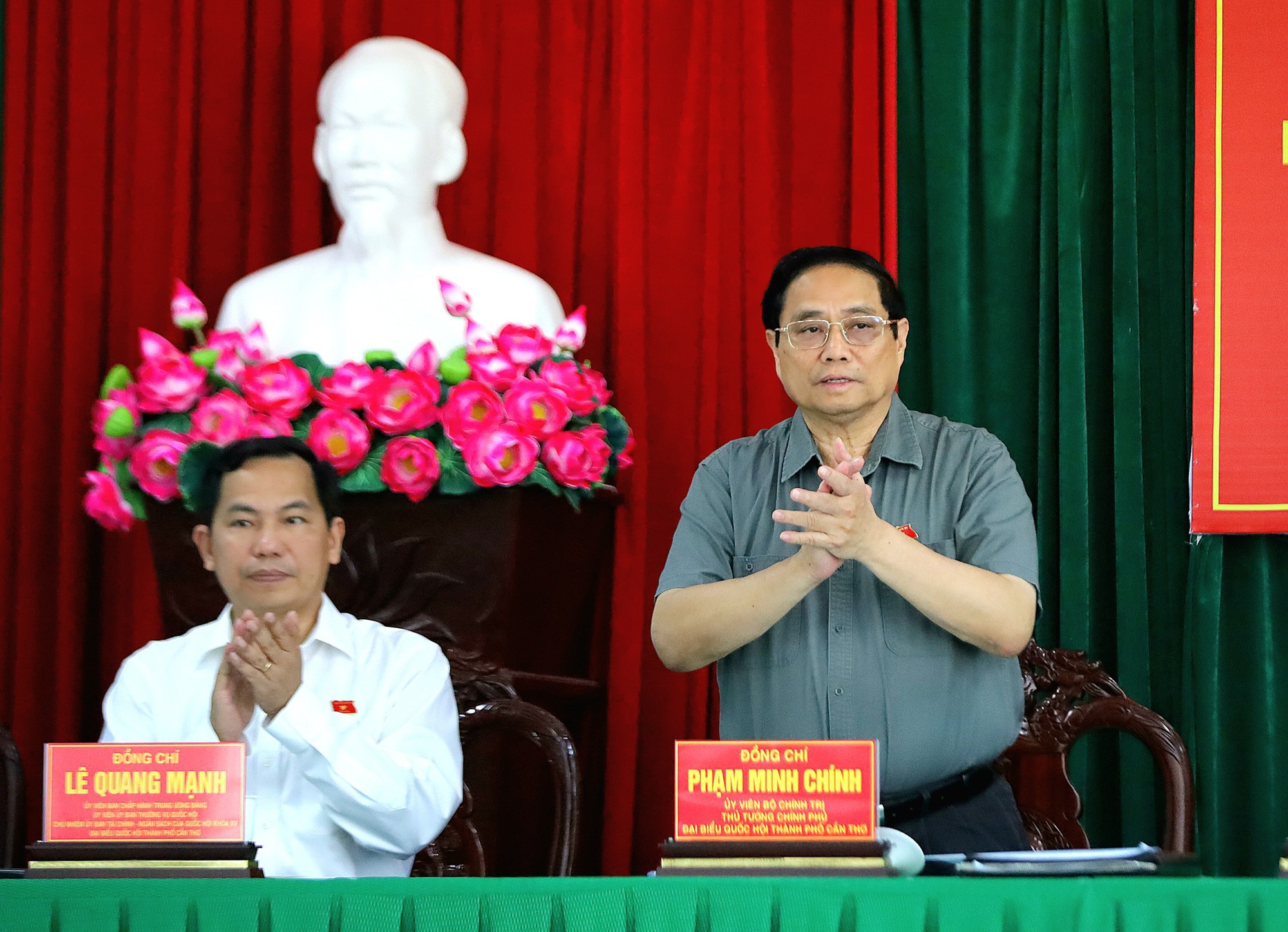 Thủ tướng Phạm Minh Chính: Cần Thơ đẩy nhanh tiến độ dự án điện khí 12 tỉ USD- Ảnh 1.