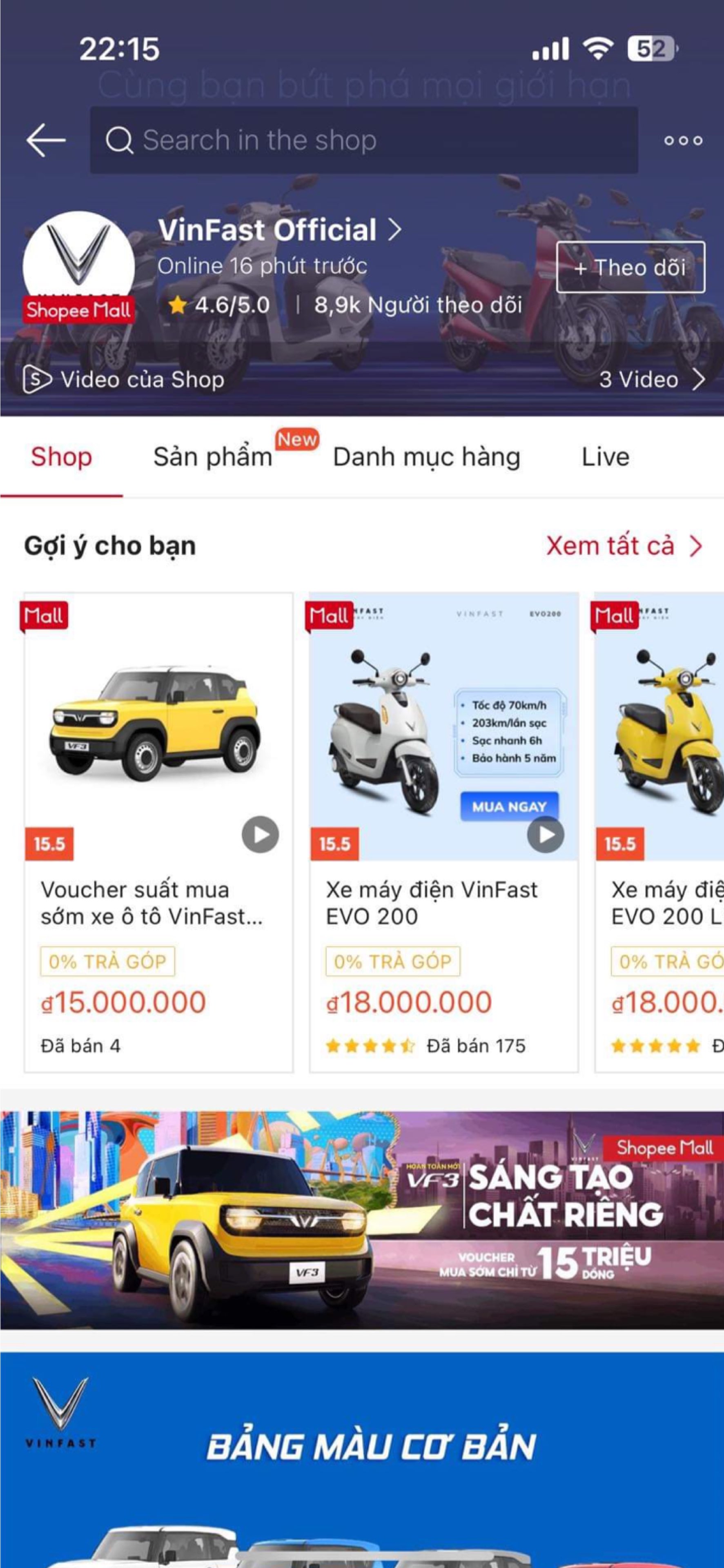 Tỷ phú Phạm Nhật Vượng mang VinFast VF3 lên bán trên Shopee: Số lượng đơn chốt gây bất ngờ- Ảnh 1.