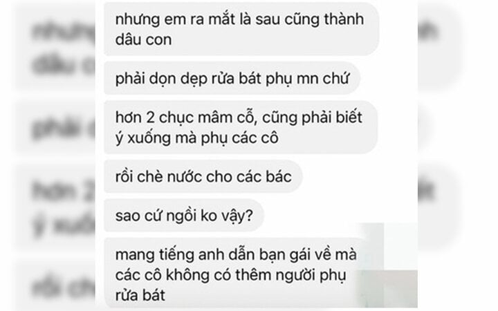 Dân mạng tranh cãi chuyện cô gái không chịu rửa bát khi ra mắt nhà bạn trai- Ảnh 1.