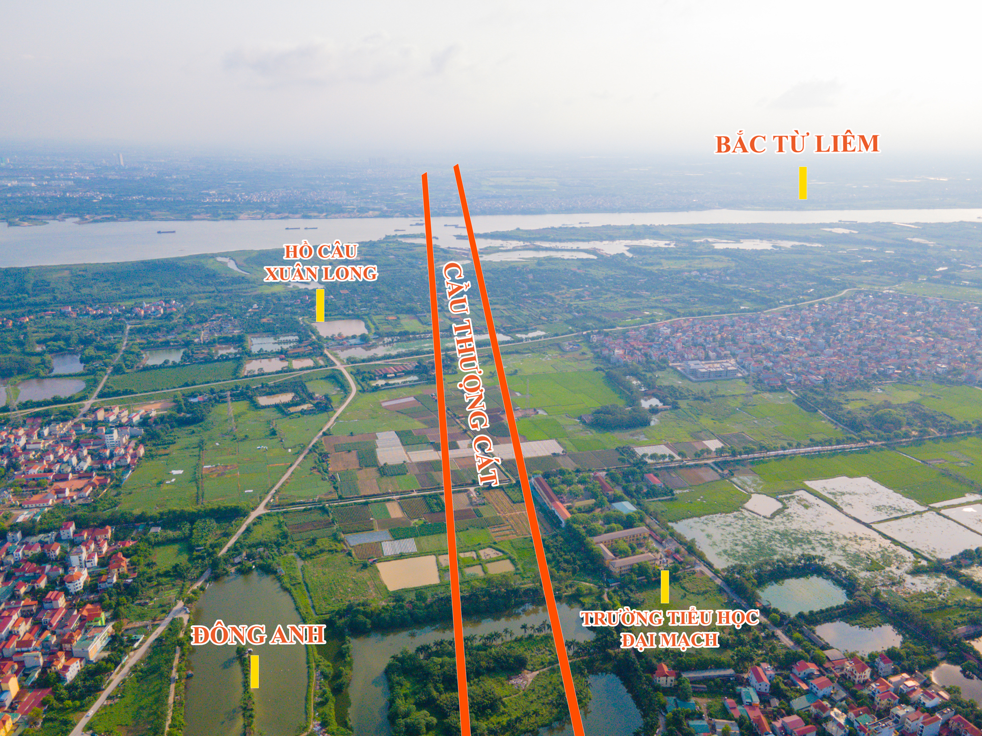 2 phút xem hết những dự án khủng của huyện sắp lên quận tại Hà Nội: 3 cầu vượt sông Hồng, thành phố thông minh 4 tỷ USD, đại dự án 35.000 tỷ của Vinhomes- Ảnh 10.