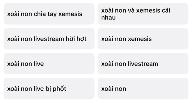 Xuất hiện tìm kiếm “Xemesis unfollow Xoài Non” sau khi hot girl bị soi loạt biểu cảm bất thường trên sóng livestream- Ảnh 3.