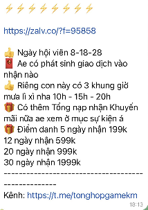 Tái xuất lừa đảo gọi điện mời tham gia hội nhóm telegram, zalo đầu tư tài chính- Ảnh 1.