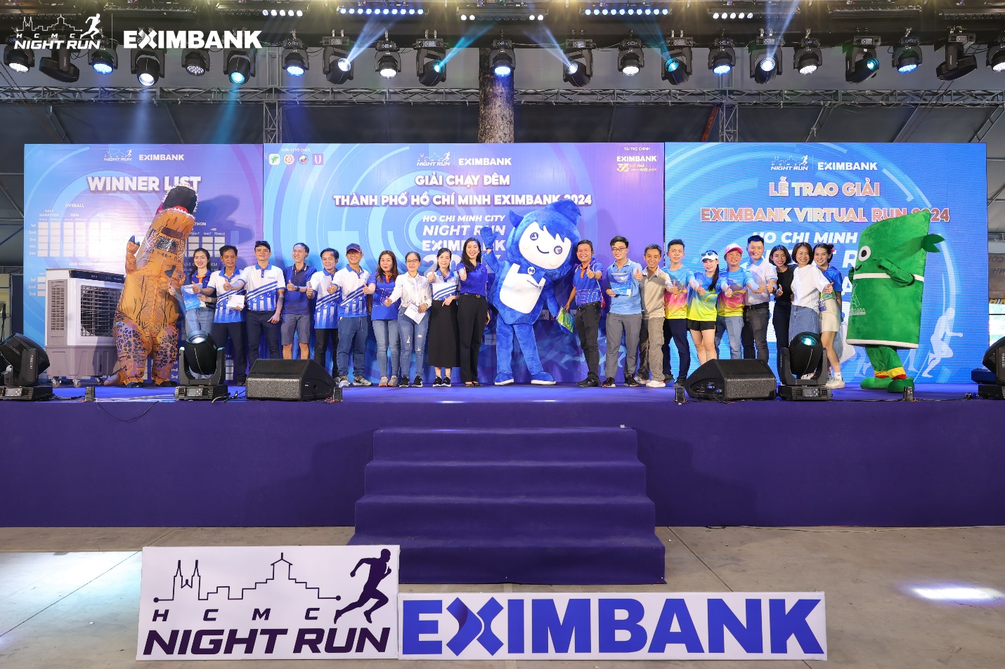 Sự kiện Ho Chi Minh City Night Run Eximbank 2024 thành công rực rỡ- Ảnh 4.