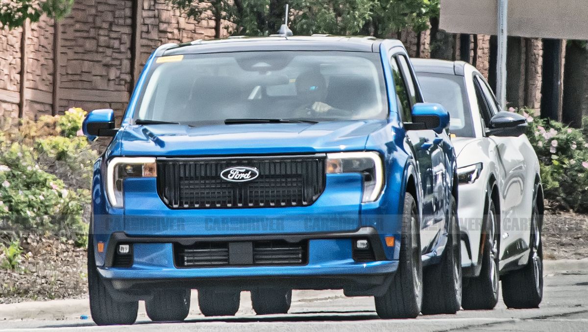 Đàn em Ford Ranger lộ bản mới ‘trần trụi’ trên đường: Logo mới, đầu xe khác biệt, mâm như Maybach- Ảnh 2.